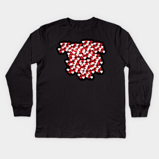 Little Hearts Kids Long Sleeve T-Shirt